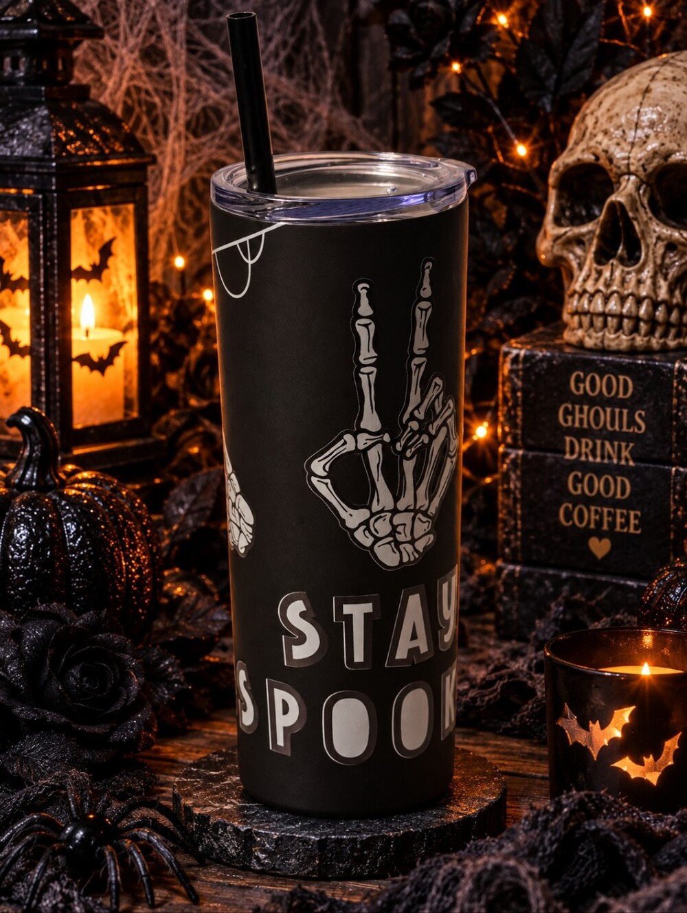 Daily Grind Halloween Stay Spooky Tumbler